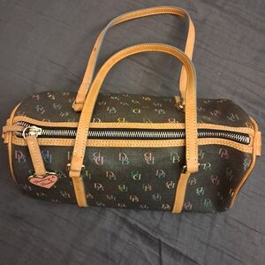 Dooney & Bourke Multicolor Logo Duffel Bag